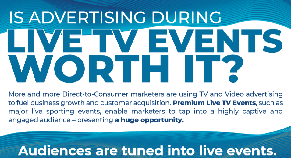 Infographic Is Advertising During Live Events Worth It? Ocean Media